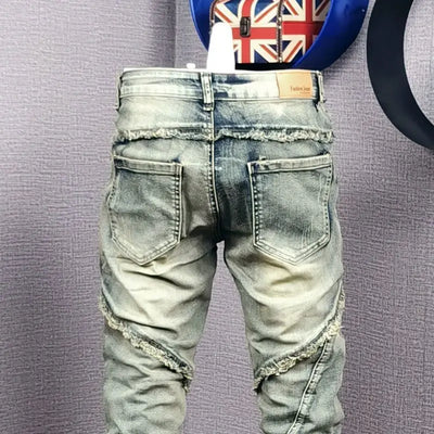 Men Pocket Jeans