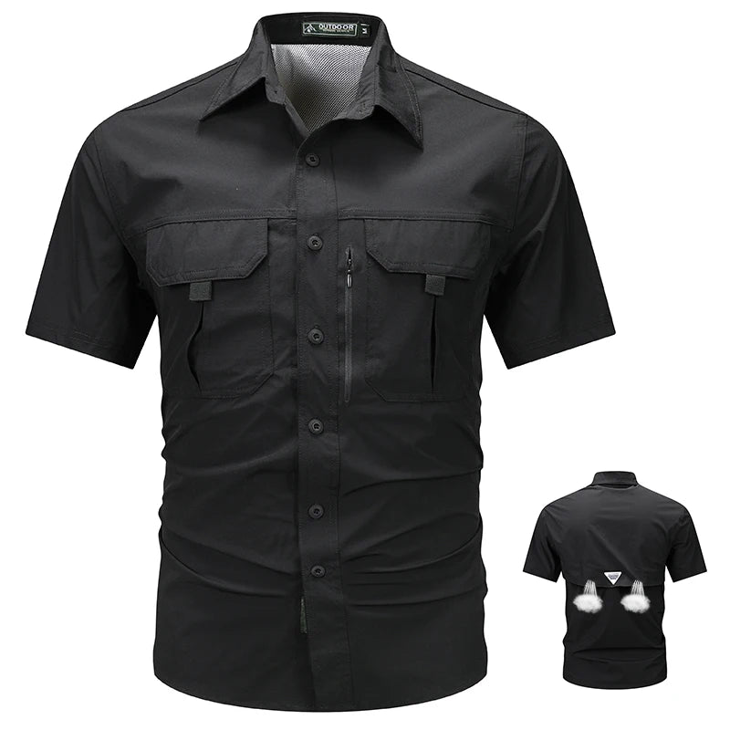 Men Cargo Shirt