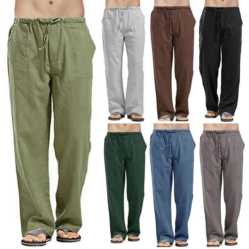 Men Linen Pants