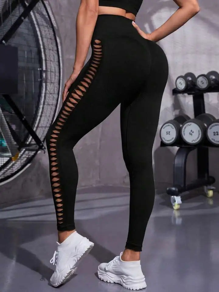 Women Hollow Leggings