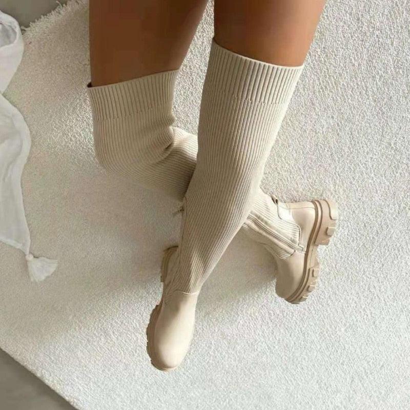 Over the knee sock boots hotsell